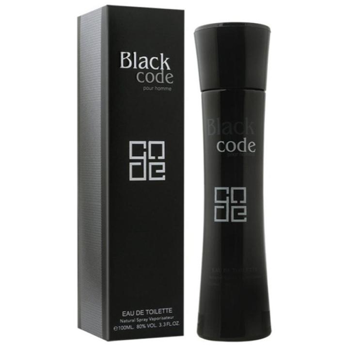Sniff Black Code Perfume For Men – Eau de Toilette – 100 ml