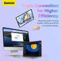 Baseus Creator Wireless Mouse, 2.4 GHz with USB Receiver, 1600 DPI Optical Tracking, Compatible with PC, Mac, Laptop. 