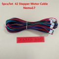 nema17 stepper motor cable RepRap motor wiring assembly 4pin to 6pin cable 42 motor wire XH2.54 connector 100cm nema 17 wire. 