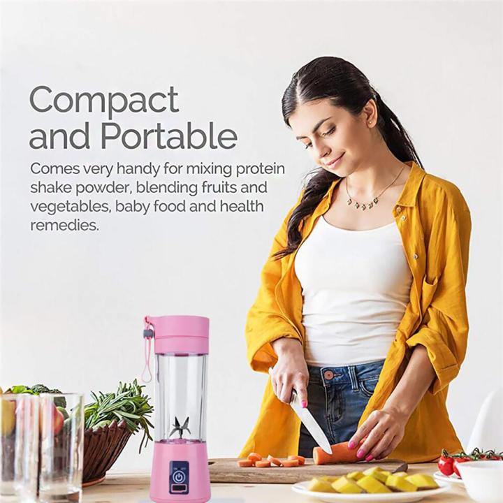 Portable%20Electric%20Juicer%20USB%20Rechargeable%20Mini%20Portable%20Juicer%20Blender%20with%206%20Blades%20-%20Personal%20Size%20Power%20Mixer%20for%20Fresh%20Fruits,%20Shakes,%20and%20Smoothies%20-%20Food%20Grade%20380ml%20Water%20Bottle%20-%20Ideal%20for%20Gym,%20Outdoor%20Use%20-%20Image%202