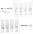 Pack Of 3 - Korean Transparent Lip Oil Liquid Lipstick Winter Lips Care Moisturizer Nutritional Balm Anti Cracked Make Up (5ml. 