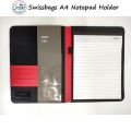 Swissbags Padfolio Office Organizer with A4 Notepad, Card Holders, Documents, Pen Holder (40813). 
