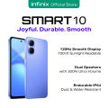 Infinix Smart 10 - 6.67'' Display 4GB RAM 64GB ROM 5000mAh Battery PTA Approved 1 Year Official Brand Warranty. 
