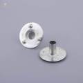 100 Pieces Metal Candle Wick Sustainers Tabs Base for Candle Making 20x4mm. 