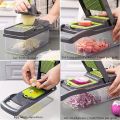 16in1 Vegetable Chopper Veggie Slicer with Box and Accessories. 