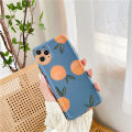 Fashion Ins Orange Soft Silicone Phone Case For iPhone 12 11 Pro Xs Max X Xr 7 8 Plus Se2 12 Mini Shockproof Back Cover Fundas. 
