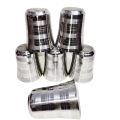 3 Pcs Stainless Steel Water Drinking Glass 350ml. 