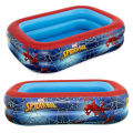 Bestway 98011 Spider-Man Family Play Pool, Multicolor, 6'7" x 57.5" x 19"/2.00m x 1.46m x 48cm,. 