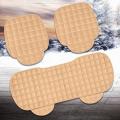 Plush Fabric Car Seat Cover Front Rear Cushion Breathable Protector Mat Pad Auto Accessories Universal Size. 