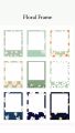 9 pieces Cute Polaroid Frames Set Aesthetic Photo Borders Pack Kawaii Picture Frame Stickers Creative Instax Decor Frames Pastel Polaroid Frame Collection Themed Photo Card Borders DIY Decorative Photo Frames Mini Photo Frames. 