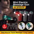 Mini Portable Fascial Gun Muscle Massage Gun. 