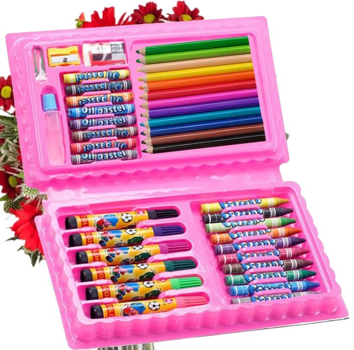 Colored Pencil Set - Artist kit Painting - Crayons colored Set - Marker Colors - Tools set - Kindergarten Drawing supplies