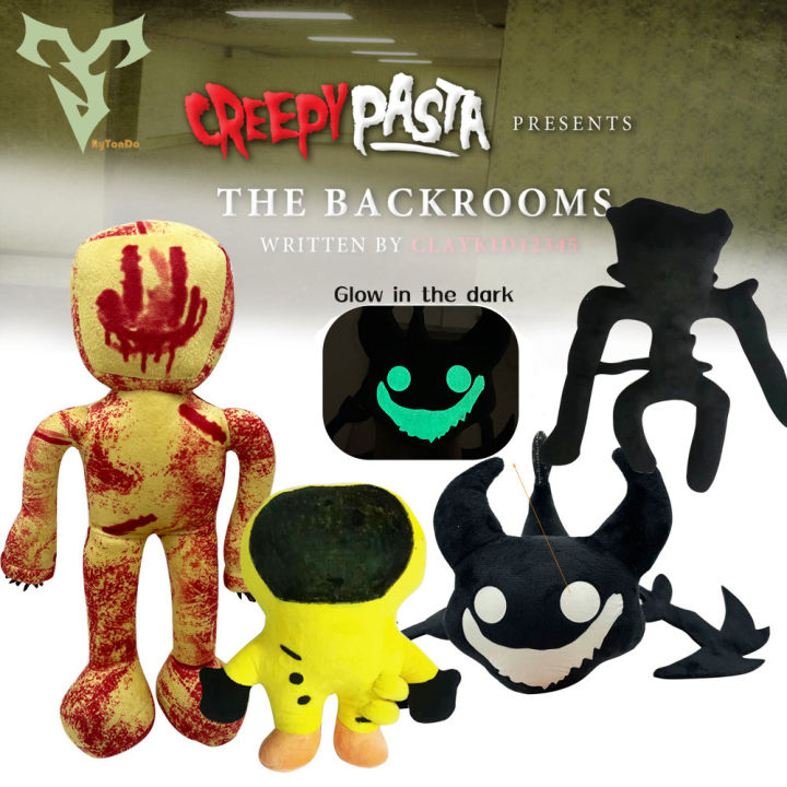YueYangSport 30cm Inside The Backrooms Plush Toy Character Horror Game Anime Plushie Toys Children Birthday Christmas Gifts Popular Toy