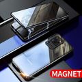 Samsung Galaxy S20 Ultra 5G Back Sided Tempered Glass Magnetic Case 360 ​Full Body Magnetic Bumper Protection Case. 