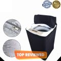 Premium Quality 12-15 Kg Washing Machine Cover black (Waterproof, Sunscreen and Dustproof Protector). 