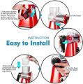 3 in 1 Vegetable Mandoline Slicer Swift Rotary Drum Grater Nut Shredder Veggie Cutter Peeler Spiralizer Cheese Chopper. 