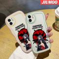 JIUMOO For iPhone 6 6 Plus 6s 6s Plus Case Cartoon Uchiha Itachi Pattern Colorful Lovely Cream Wave Border Soft Clear Shockproof Phone Cases Creative Camera Transparent Casing Simple Gentle Protective Cover. 