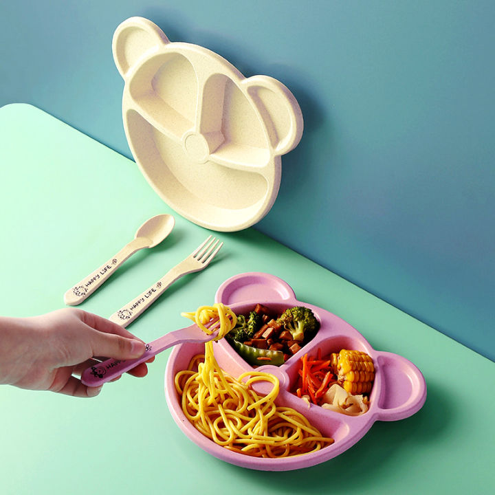 %E3%80%90Happier%E3%80%91%20Baby%20Dining%20Plate%20Cartoon%20Bear%20Kids%20Dishes%20Feeding%20Set%20Bowl+spoon+fork%20Feeding%20Food%20Tableware%20Set%20for%20Children%20Training%20Plates%20-%20Image%202