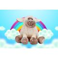 White Sheep Soft Toy white fluffy sheep large White Sitting Sheep. 