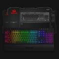 Redragon K512 RGB Membrane Gaming Keyboard with Multimedia Keys 6 Extra On-Board Macro Keys and Media Control. 