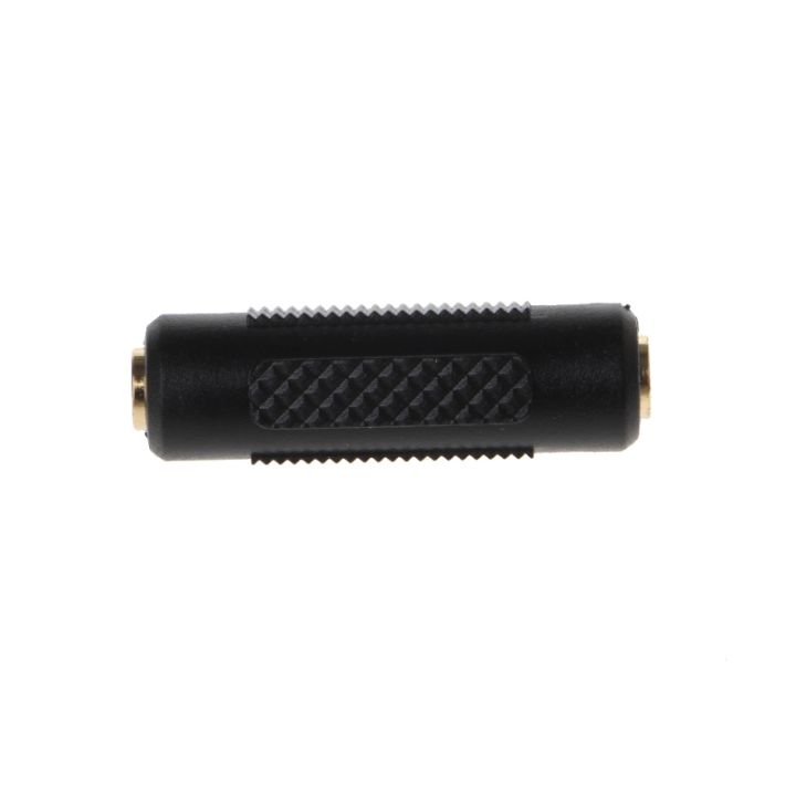MIS Stereo 3.5mm Female To Female Jack 1/8" Aux Audio Extender Converter Adapter