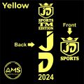 JD TM Edition Cricket Bat Stickers Complete Set for all Type of Classic Cricket Bats Good Quality Bat Stickers All Colors Available. 
