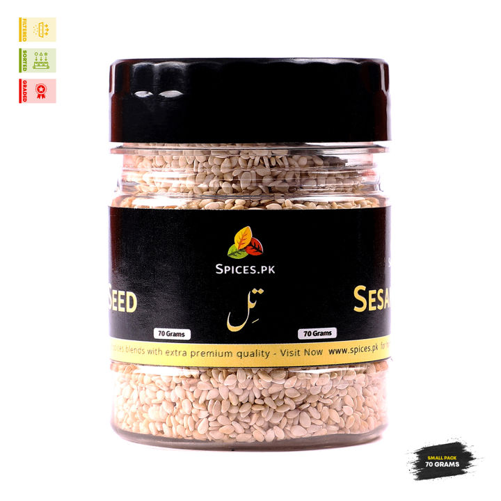 Sesame%20Seeds%20/%20Til%20/%20Organic%20Sesame%20Seeds%20/%20Pure%20Til%20/%20Til%20Safaid%20/%20White%20Sesame%20Seeds%2070g%20-%20Image%204