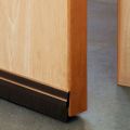 Door Dust Stopper Door Bottom Seal Brush Heavy Gauge Aluminum Frame with Nylon Brush Air, insect Proof etc. (48 inches). 