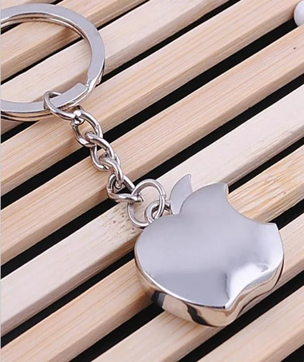 Apple%20Key%20Chain%20Metal%20Creative%20Key%20Chain%20-%20Image%204