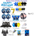 Batman Theme - Batman Birthday Decoration / batman Balloons and Items - BATMAN Theme Foil Balloons - Batman Birthday Party decoration set - Batman birthday decoration set - batman birthday Theme foil balloons set - Batman Birthday Decoration complete set. 