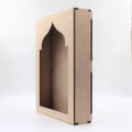 DIY Plain Box MDF Jharokha Design Box For Art Craft and Painting Size 8x12x1.5 Inches. 