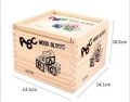 ABC/123 WOOD BLOCKS (LARGE) – 48 PCS/AND 27PCS  Blocks Available So before Buying Choose Your Product. 