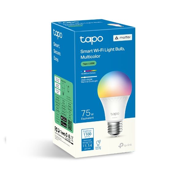 TP-Link%20Wi-Fi%20Smart%20Bulb%20Tapo%20L535E%20Smart%20WiFi%20Light%20Bulb,%20Multicolor%20-%2018%20Months%20Brand%20Warranty%20-%20Image%204