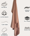 Matte Satin Silk Hijab Plain Scarf | Stolar for Girls & Women, Double Loop, Free Size Zulain Hijab_Matte Satin Silk Color Honey Bee. 