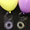 5m Balloon Chain Tape Clear One/Two Holes Arch Connect Strip Balloon Holder Party Supplies Decoration Accessories. 