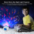 Kids Music LED Star Sky Night Light Projector Lamp Digital Alarm Clock Bedroom Unique Clocks with Music Calendar Birthday Toy for Children Baby Boys Girls. 