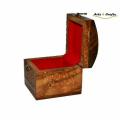Wooden  Jewellery Box Hand Crafted. 