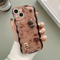 For iPhone 13 Wave 3D Chocolate Phone Case. 