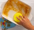 Tempreture Sensitive Color Sponges - Scratch-Free Multipurpose Dish Sponges for Kitchen, Bathroom + More - Household Cleaning Sponges Made with BPA-Free Polymer Foam (3 Count). 