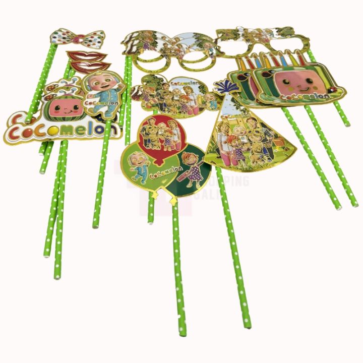 COCOMELON THEME PROPS - PACK OF 15 PROPS - COCOMELON PROPS