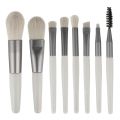 8Pc Soft Portable Makeup Brushes Set Face Eye Lip Eyeshadow Eyebrow Comb Eyelash Spoolies Foundation Powder Brush Tools Cosmetic. 