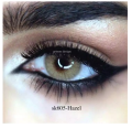 FRESH COLOR Single Tone Pure HAzel COLOR CONTACT LENSES-Color lens Eye Contact Lenses With Container + free water kit. 