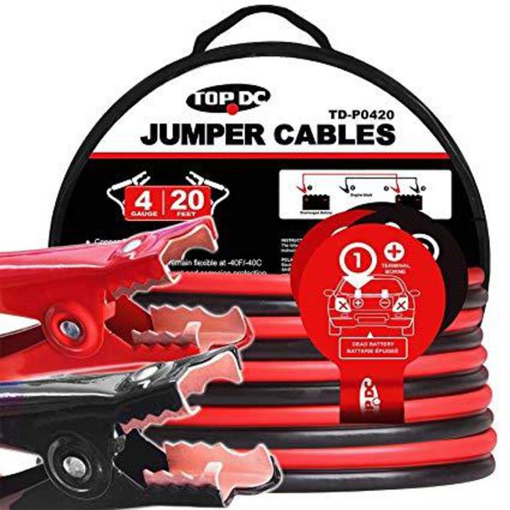 High Quality & Heavy Duty Universal Booster Jumper Cable - 1000AMP - 15ft - Red & Black