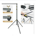 Backdrop Support Stand Kit Photography Studio Photo Background | Frame Stands (7ft Height x 5ft width) for Chroma Key Studio Backdrop Video Backdrop Background Removing Sheet's Stand. 