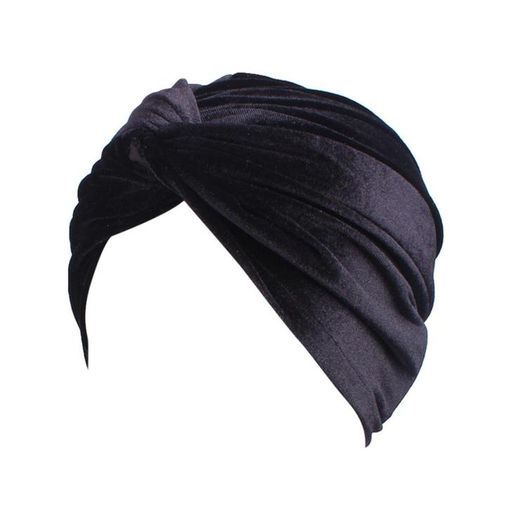 Indian Turban Hat Fine Workmanship Brimless Pure Color Turban Cap