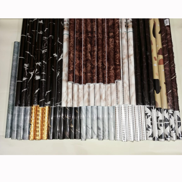 SelfAdhesive Vinyl Sticking Sheet for Furniture Marble Design, AntiHeat & OilResistant for