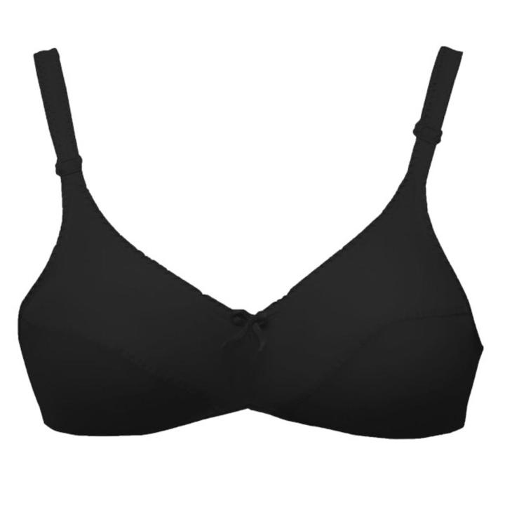 Black Tulip - Non Padded Low Cut Cotton Bra Womens Best Quality Non-Padded Bras For Girls Ladies Best Undergarments - Bra for Girls