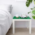 IKEA LACK Side Table- white Green 55x55 cm. 