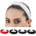 Hair Band Lightweight Women Girl Solid Color Knotted Headband. 