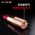 New Gradient Color Lipstick Lighter Series Creative Personality Windproof Good-looking Gas Lighter Gifts for Girlfriend. 